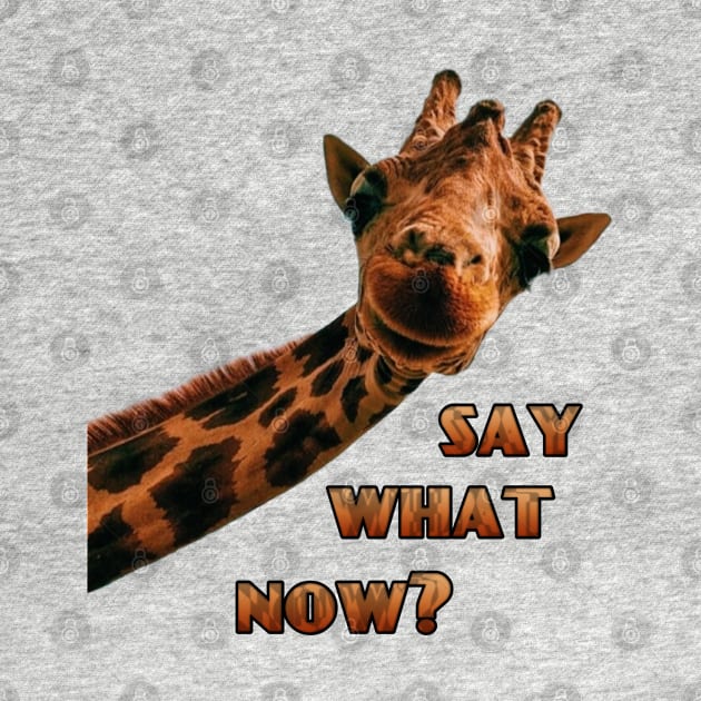 say what now giraffe funny meme by yinon-h